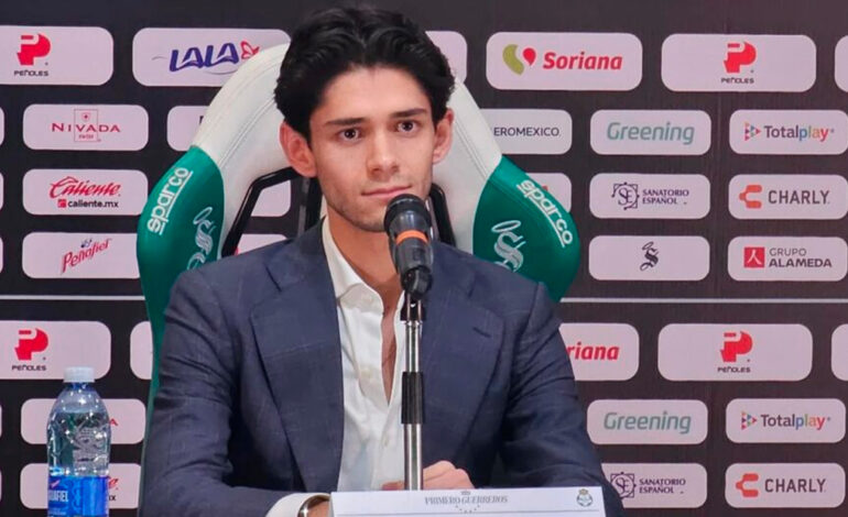 Presentan a Alejandro Irarragorri Kalb como nuevo presidente de Santos Laguna a sus 24 años