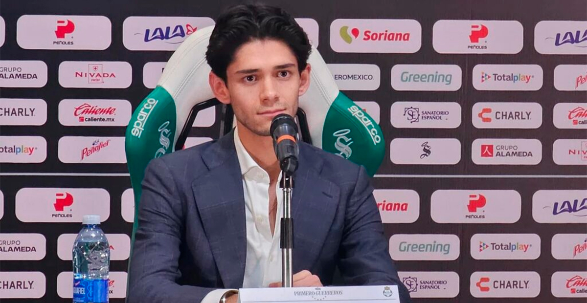 Presentan a Alejandro Irarragorri Kalb como nuevo presidente de Santos Laguna a sus 24 años