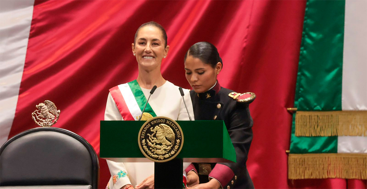 Claudia Sheinbaum asume la Presidencia de México en una histórica ceremonia ante el Congreso