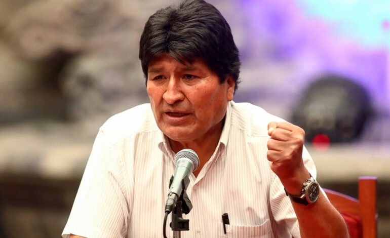 Evo Morales denuncia atentado en su contra y acusa al presidente Arce de intentar “eliminarlo”