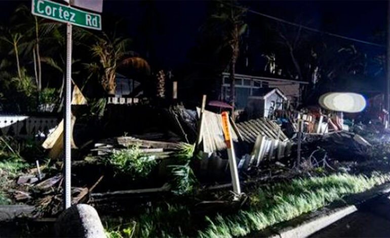 Huracán Milton azota Florida dejando al menos cuatro muertos y millones sin electricidad