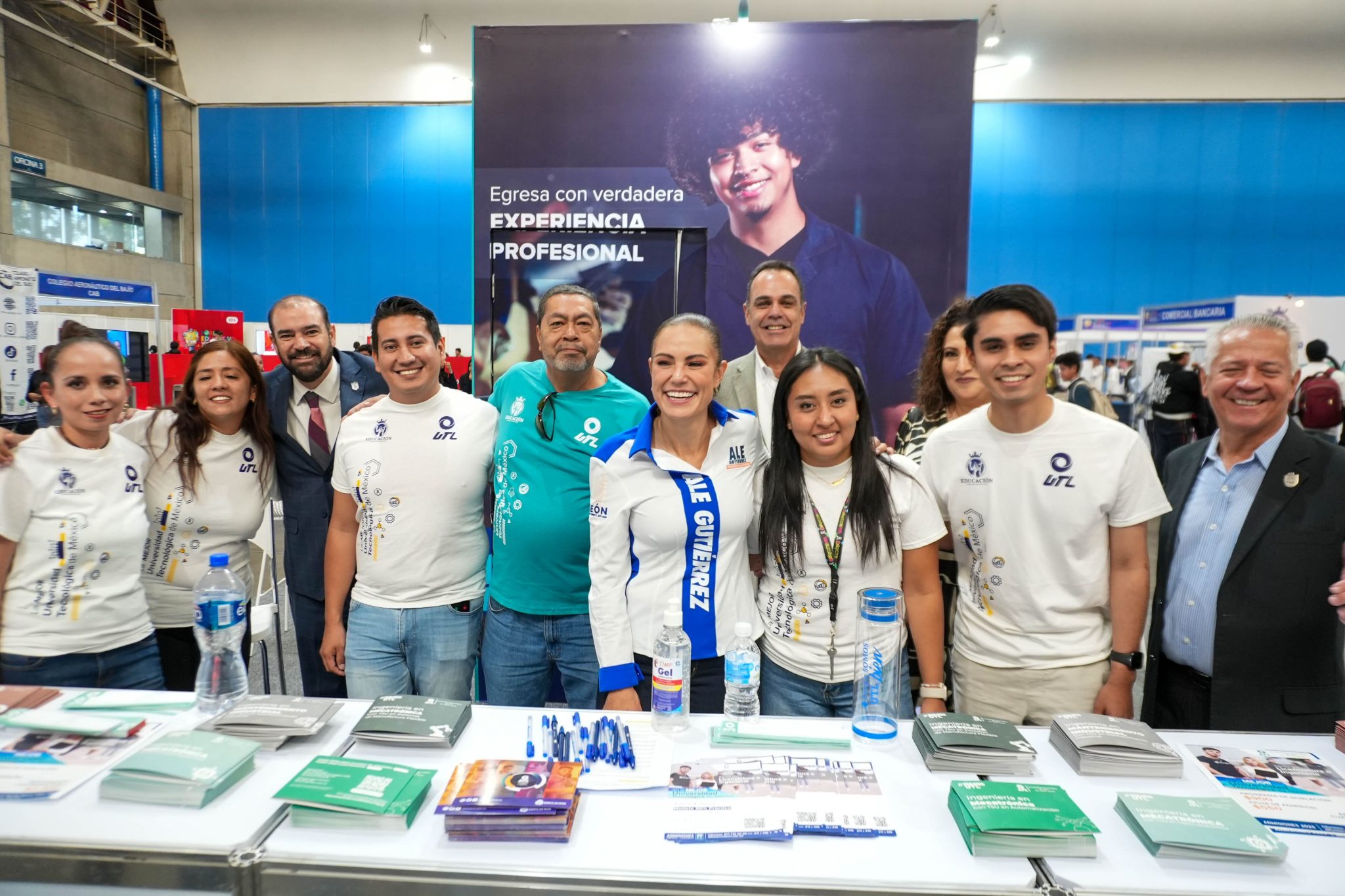 Ale Gutiérrez Inaugura el Fórum Educativo Vocacional, Impulsando el Futuro de los Jóvenes Leoneses