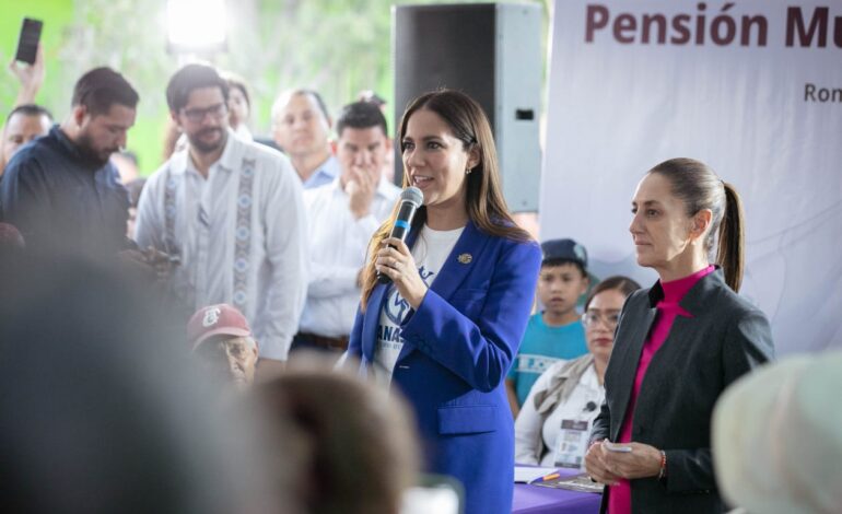 La Gobernadora de la Gente impulsa proyectos clave con Claudia Sheinbaum