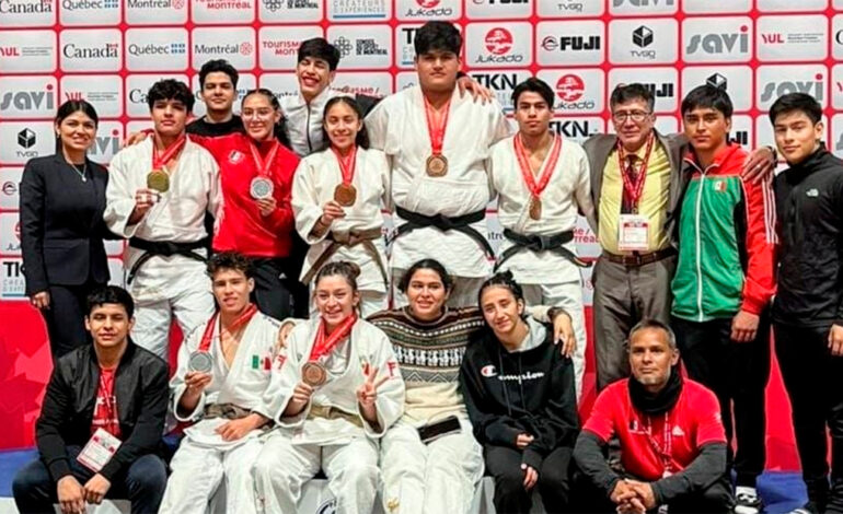 México brilla en la Copa Panamericana Junior de Judo con siete medallas