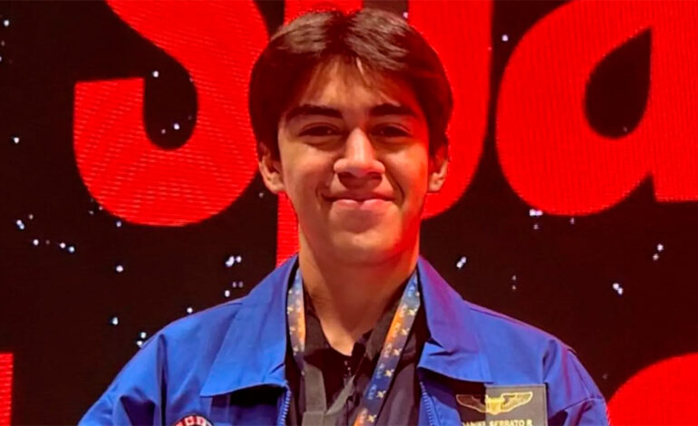 Estudiante mexicano gana primer lugar en programa internacional de la NASA con innovador proyecto lunar